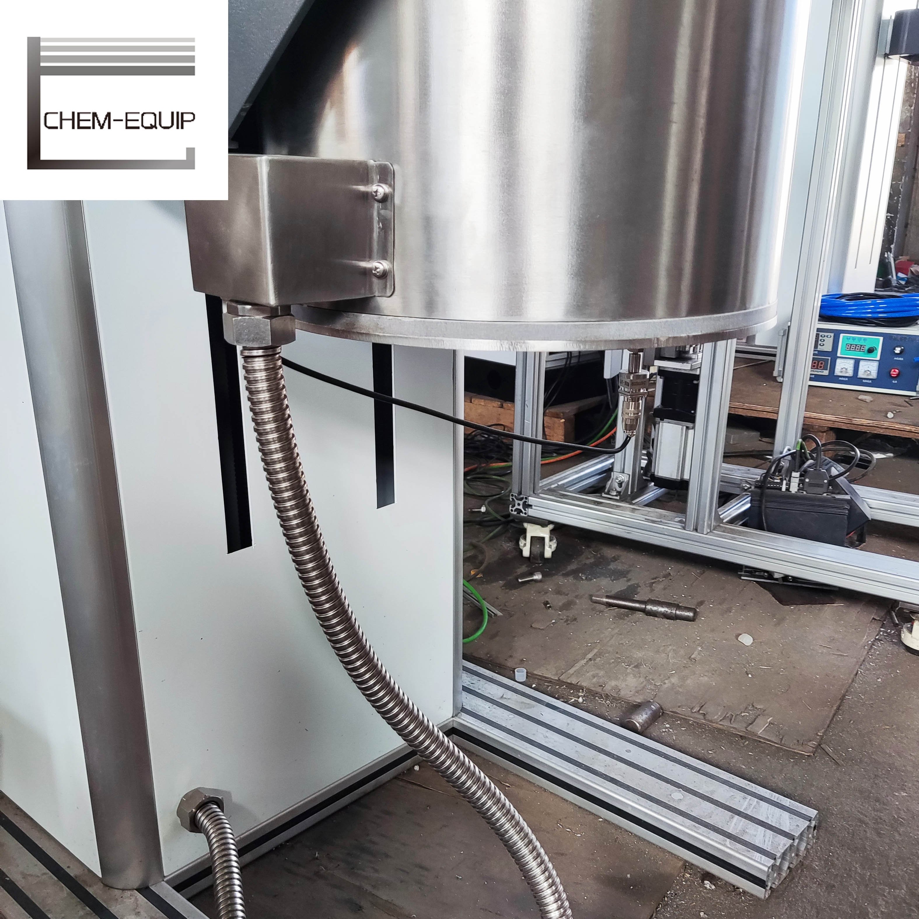 Lab sealed pyrolysis biodiesel biogas carbonization reactor for laboratory 5L SS316