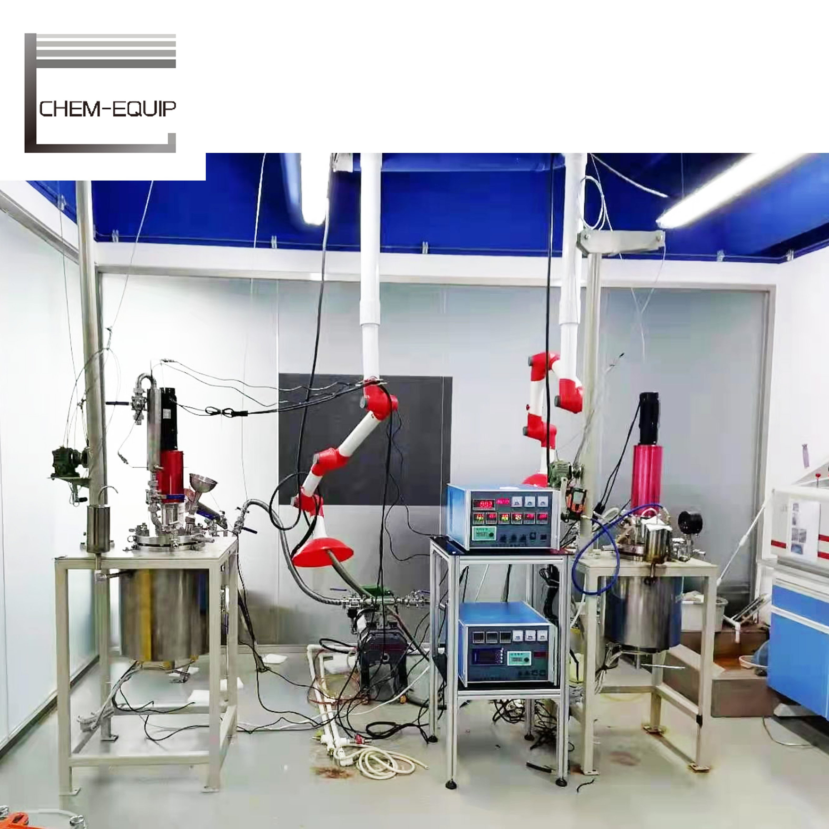 Lab sealed pyrolysis biodiesel biogas carbonization reactor for laboratory 5L SS316