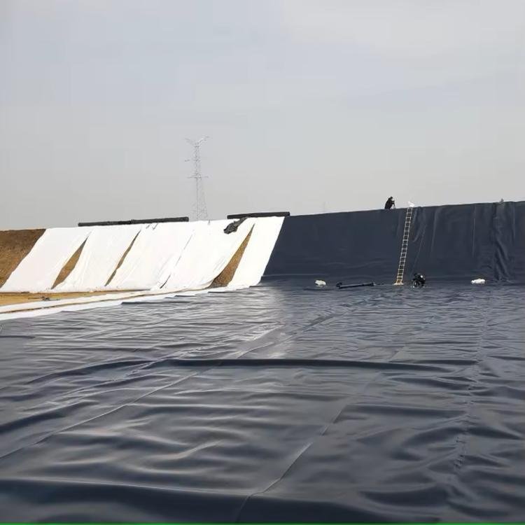 HDPE 0.5mm 1mm 1.5mm 2mm Waterproof Geomembrane Dam Pond Liner Price HDPE Geomembrane