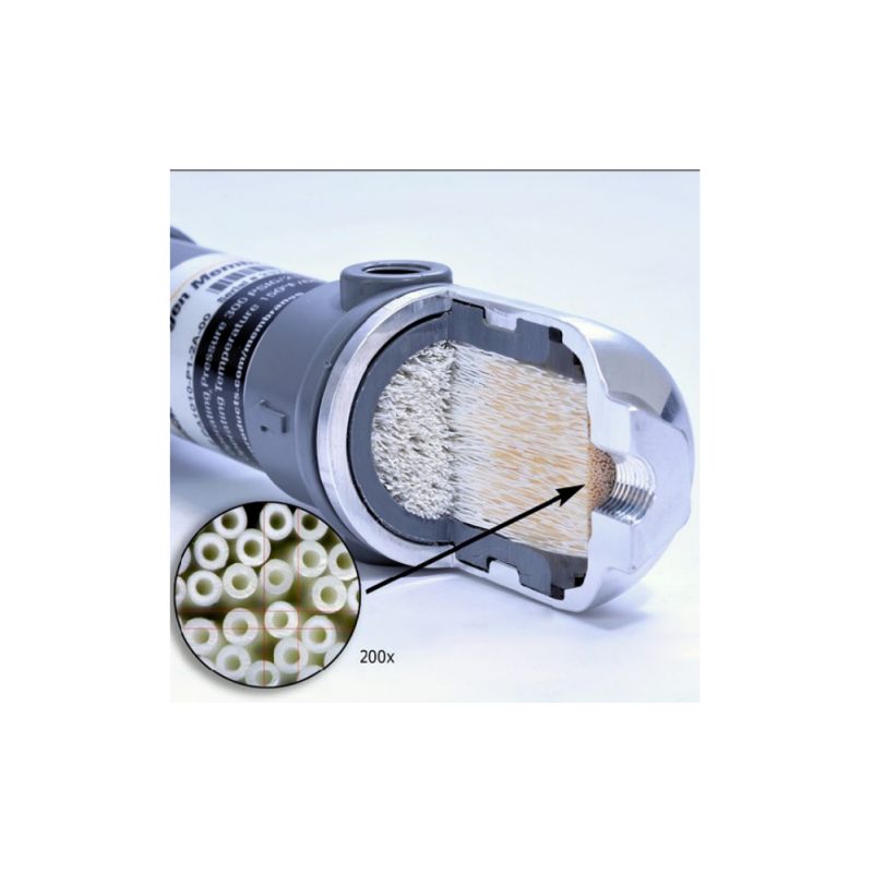 300-600L/Min 8Bar 95% Hollow Fiber Air Dryer Ptfe Membrane Dryers Simple Technology For Nitrogen Generator