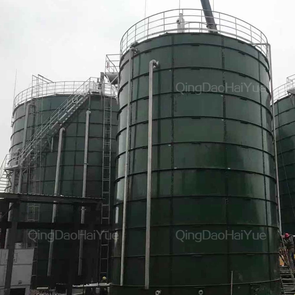 GFS 50000 Liter Enamelled Steel Oil Tank 4g water tank storage for Water Supply Fire fighting