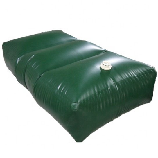Portable biogasdigester collapsible pvc/red mud biogas digester for sale Water Storage Bladder 5000l