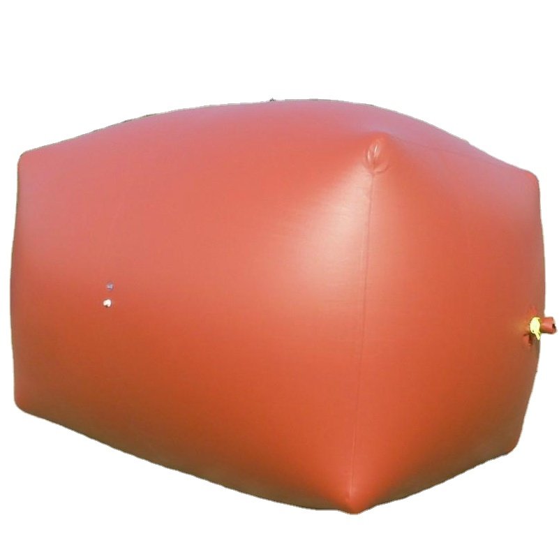 Portable biogasdigester collapsible pvc/red mud biogas digester for sale Water Storage Bladder 5000l