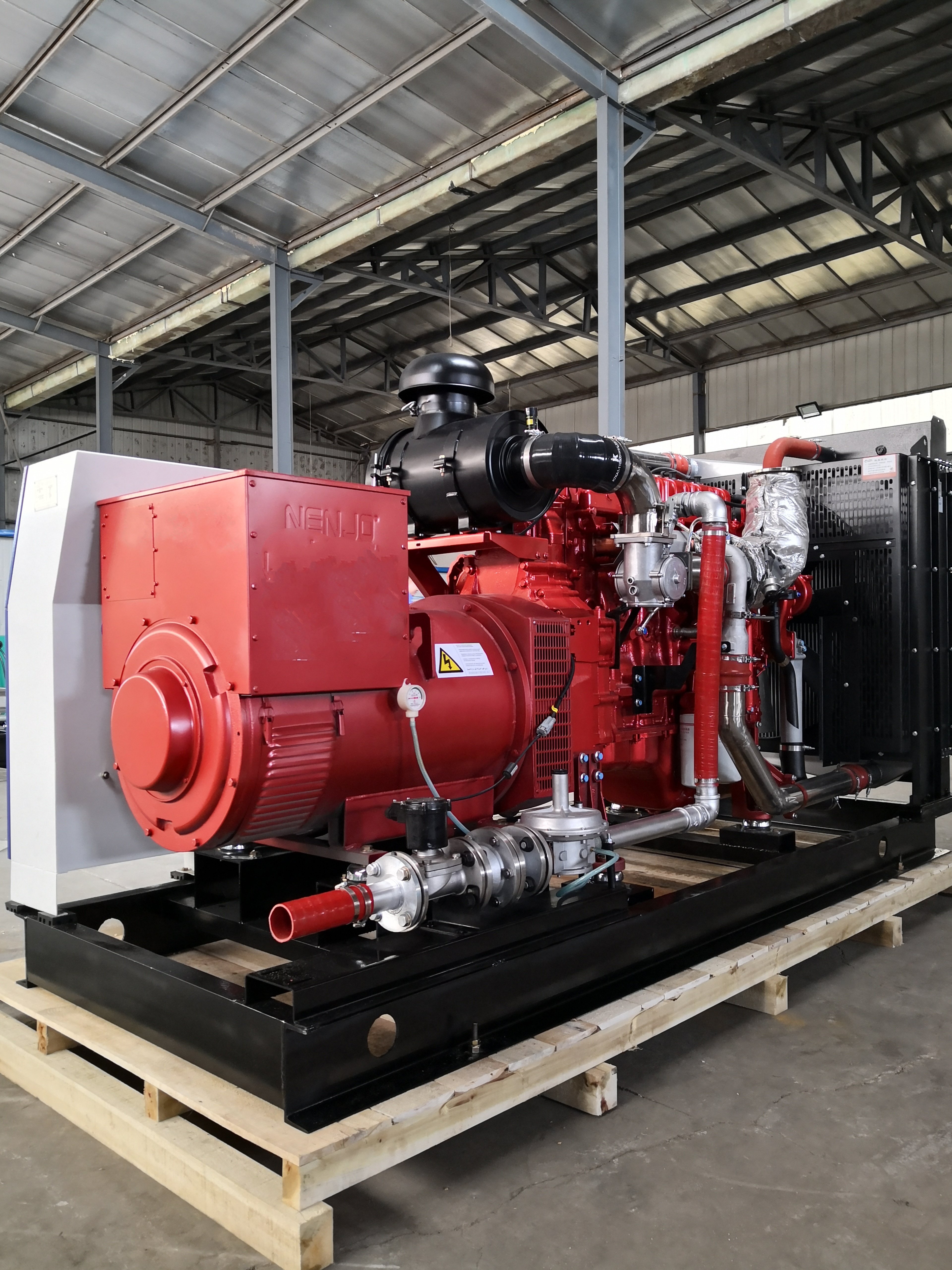 kinetic power plant kinetic power plant Emergency Generation 200kW 250kva Natural Gas Generator
