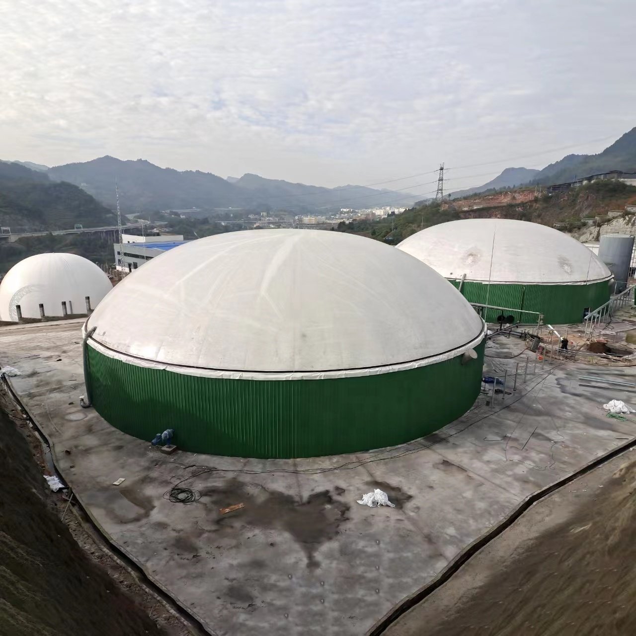 industrial high rate anaerobic reactor chicken manure digester to produce biogas
