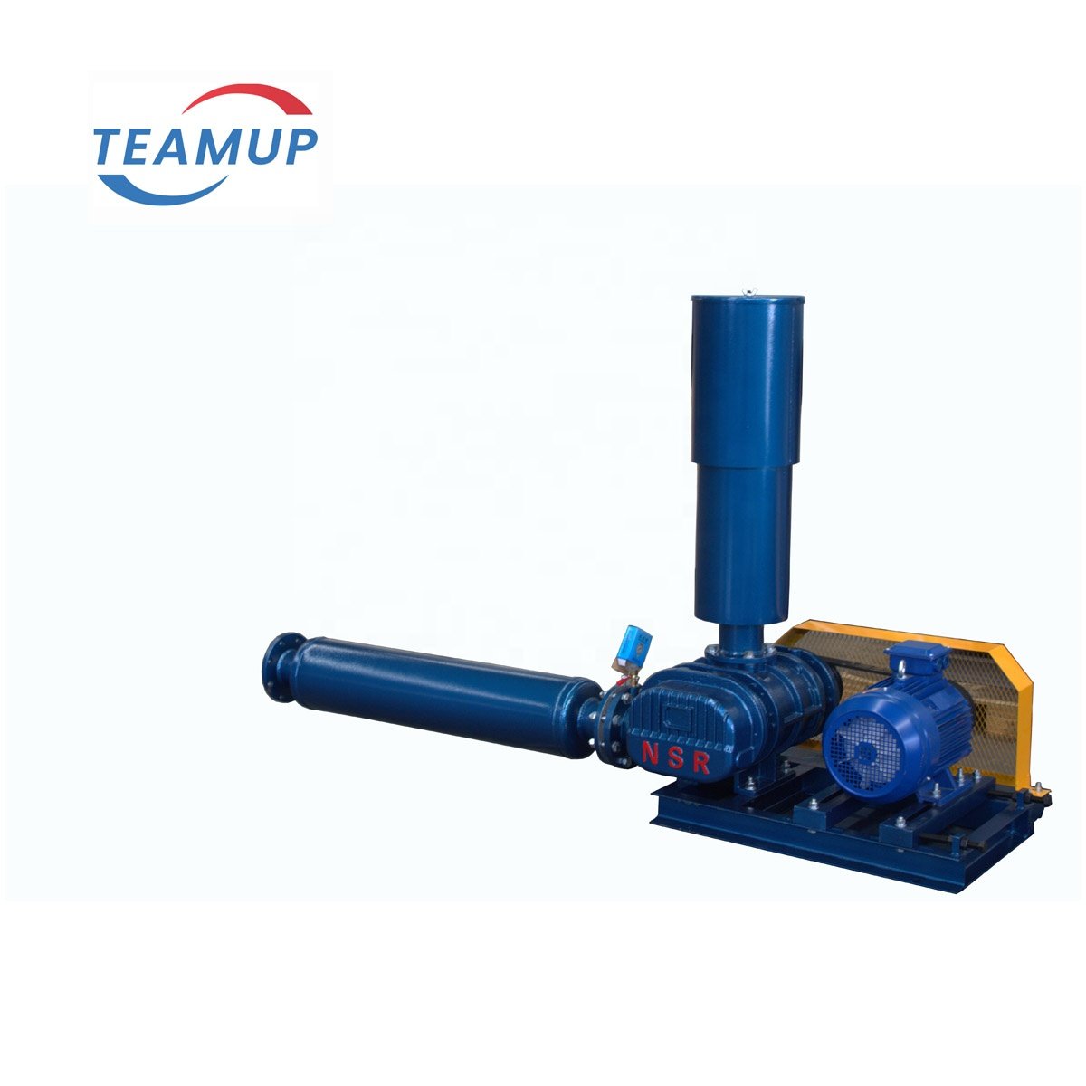 High Efficiency Good Quality Lobes Industrial Biogas Gas Blower Roots Blower Air Pump