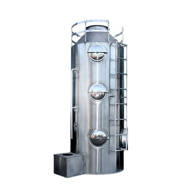 Biogas/vocs/co2/so2 air scrubber for air pollution purification