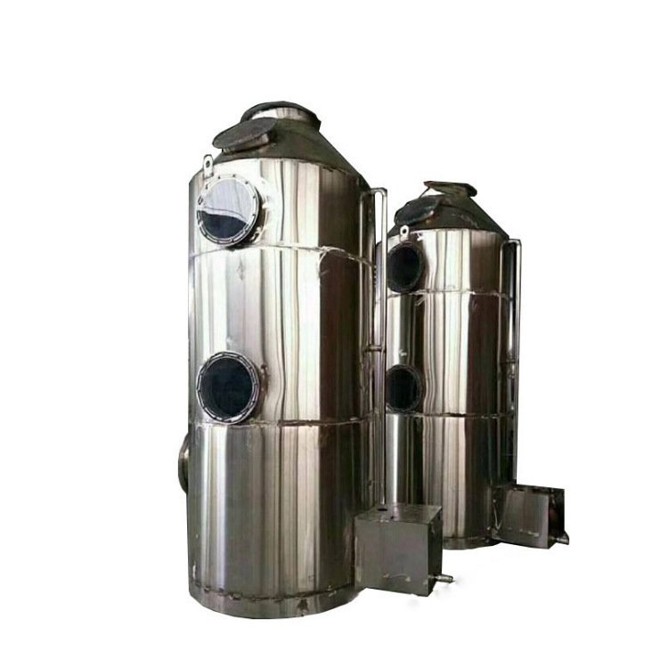 Biogas/vocs/co2/so2 air scrubber for air pollution purification