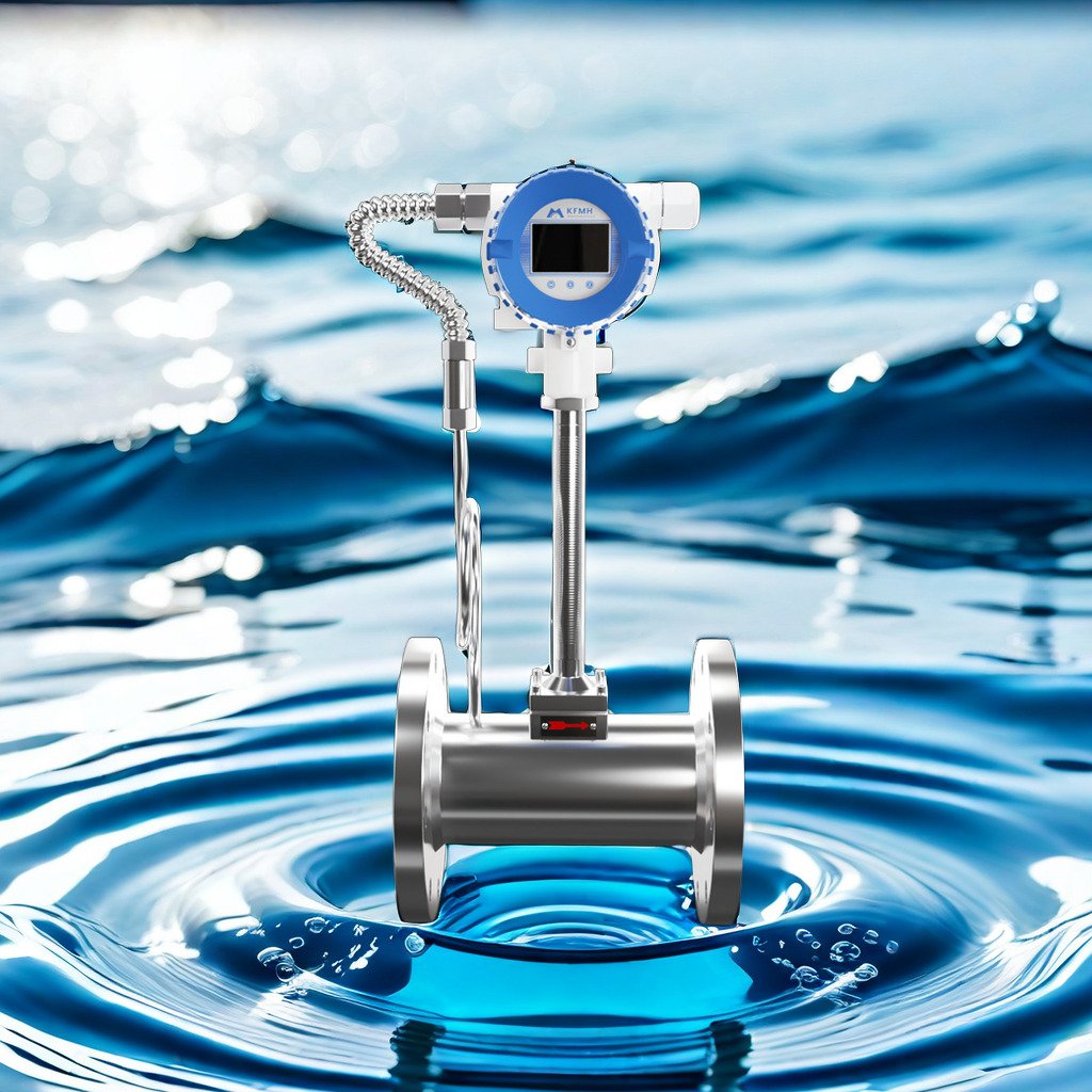 Precession Vortex Flow Meter Steam Flowmeter Biogas Flow Meters with BSP Connection