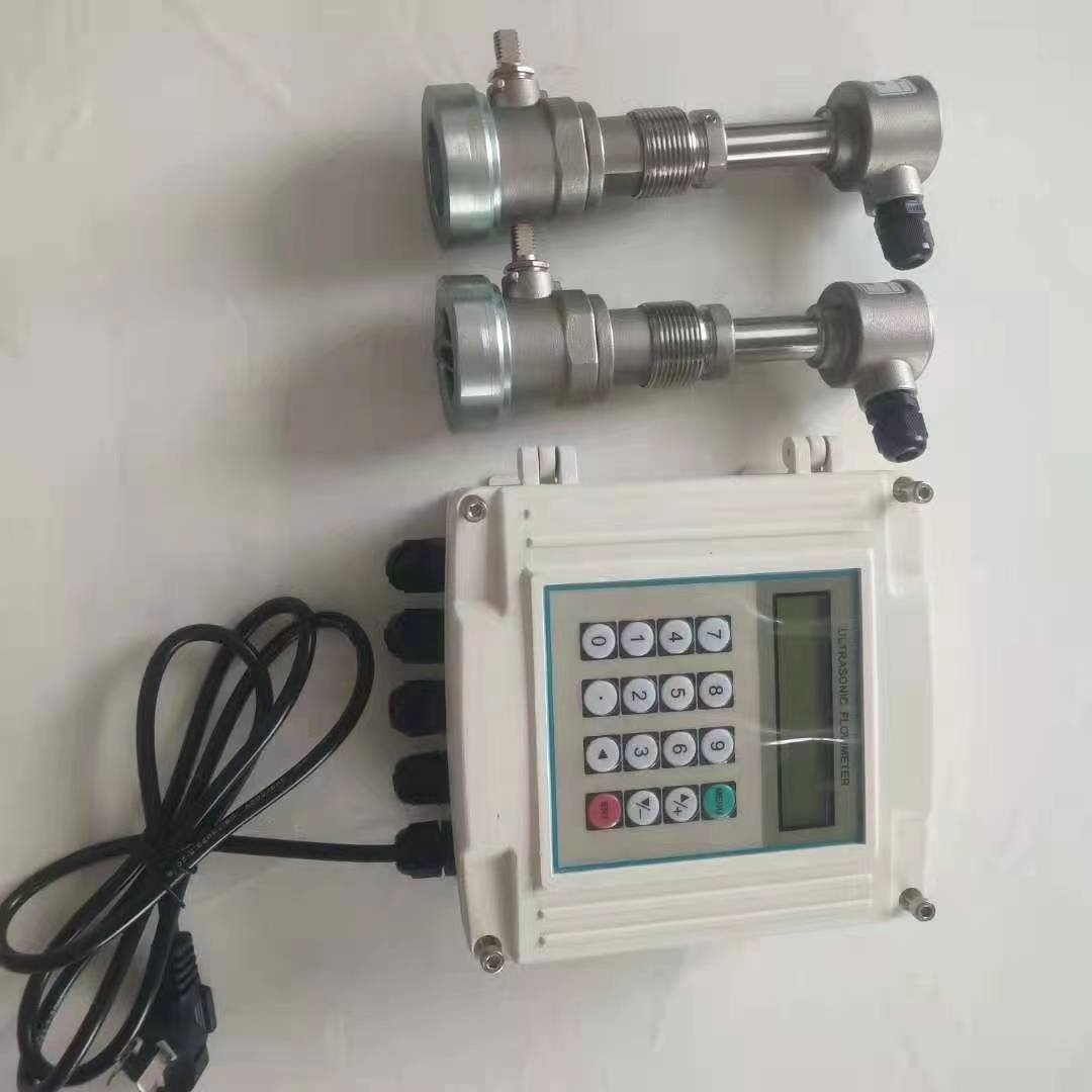 China Factory Wall Mounted Clamp-on 1.0%R Accuracy Liquid Ultrasonic Flowmeters Wall Mounted Flowmeter