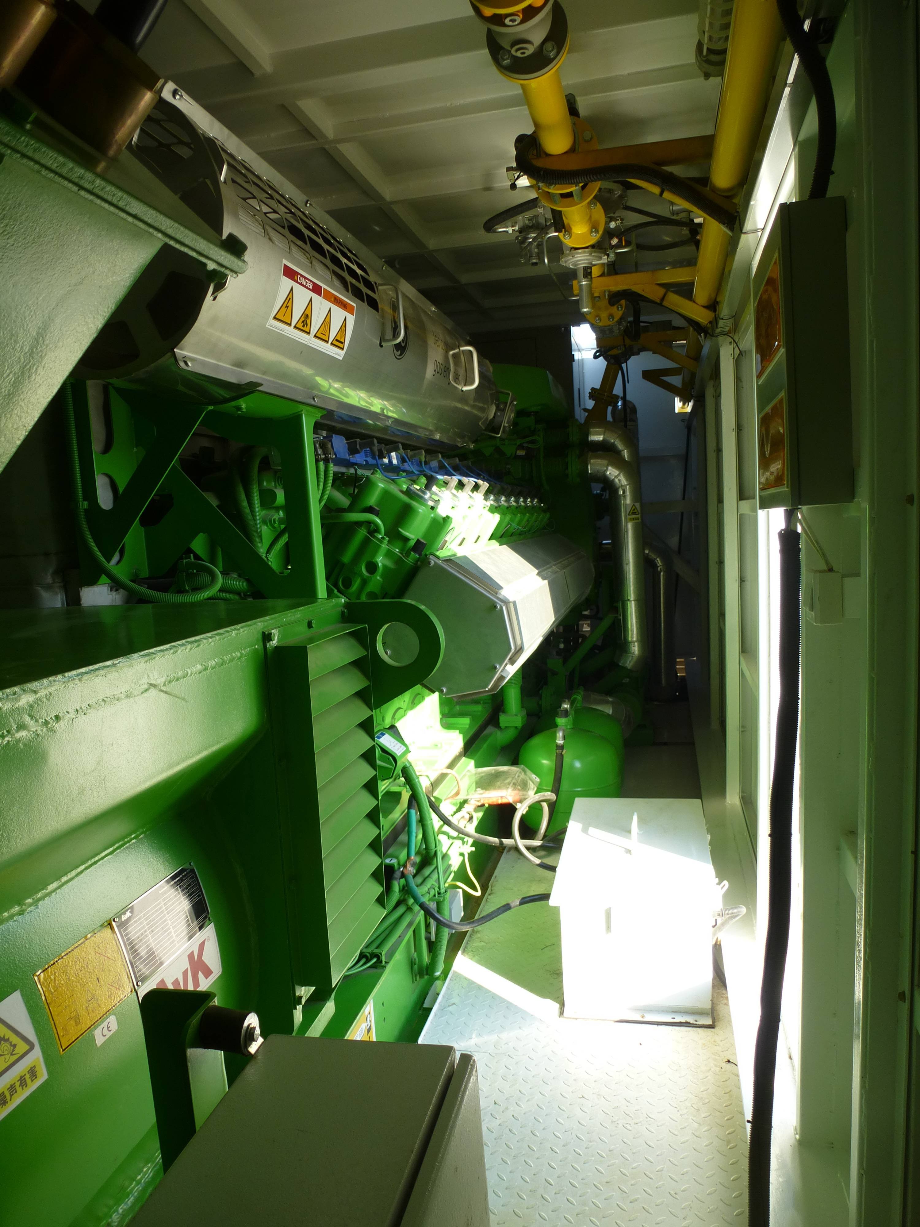 Innio Jenbacher 2000kw 2MW Natural Gas Generator, Biogas Generator