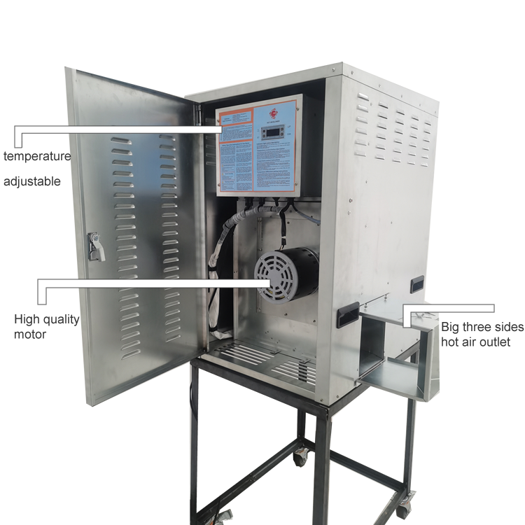 73KW Space Gas Fan Heater For Warehouse Factory Indoor Heating