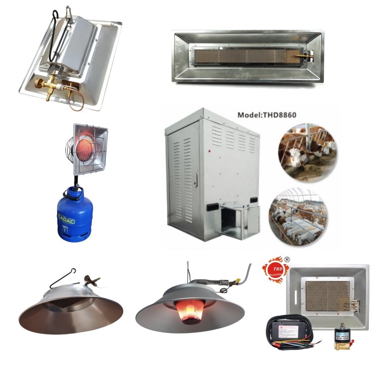 73KW Space Gas Fan Heater For Warehouse Factory Indoor Heating