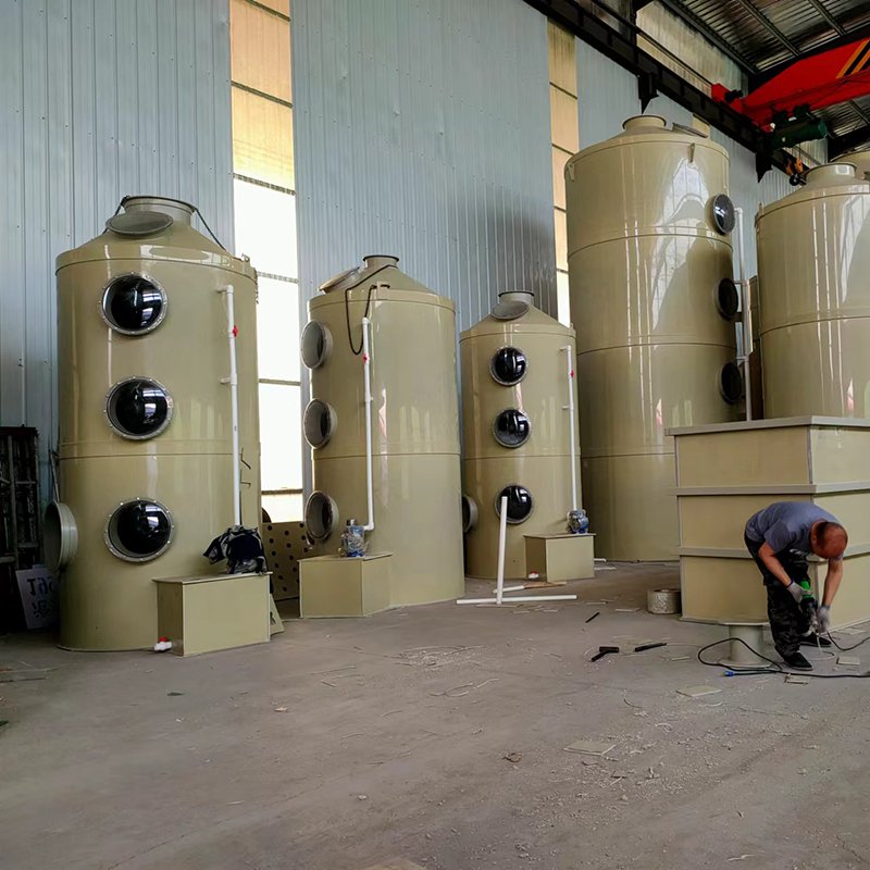 New Used Gas Scrubber Spray Tower/Air Scrubber Essential Hotel Core Components Pump Engine Motor for Restaurant Industries