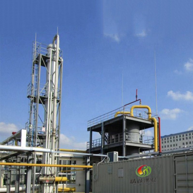 Biogas decarbonization plant purifier equipment
