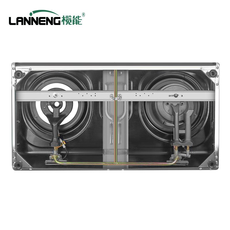 Wholesale stainless steel electric stove 2 burner kitchen biogas stove double cooktop