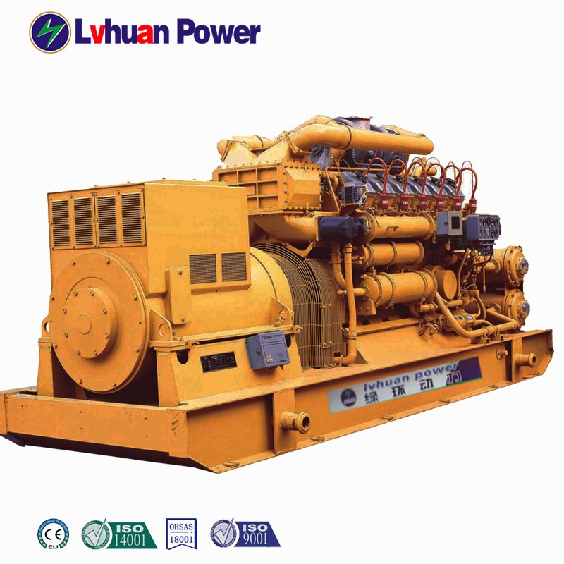 Electric supplier high quality biogas generator set