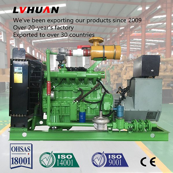 CE ISO Certified 100kw Biogas generator set in best price