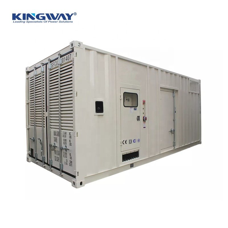 Customized Container CE Approved 800KW 1000KVA NATURAL GAS BIOGAS BIOMASS METHANE GAS GENERATOR WITH WATER COOLING for plant