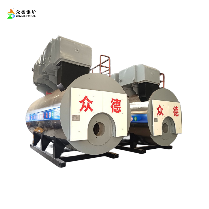 Zhongde Boiler WNS Series Low Nitrogen Condensing Combustion Natural Gas/Oil Steam Boiler Supplier