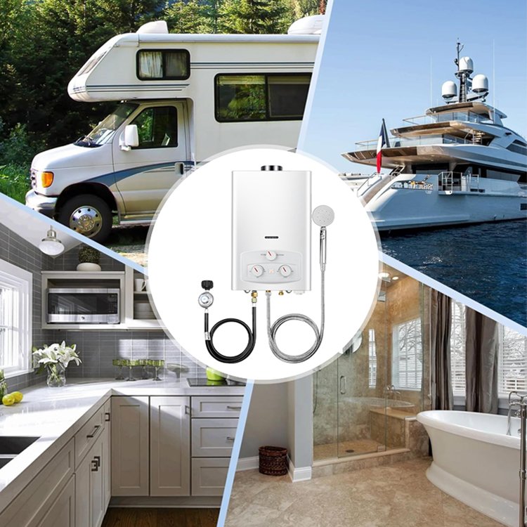 Customized High Quality Household Waterproof Gas Water Heater Flue Type Instant Gas Water Heater