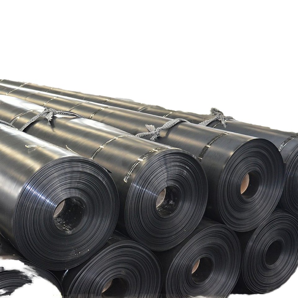 High Density Polyethylene (HDPE) Impermeable Irrigation Pond Liner Dam Project Geomembrane with Industrial Design Style