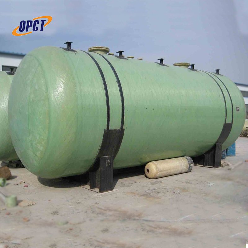 FRP septic tank underground domestic sewage treatment system biogas domestic sewage purification