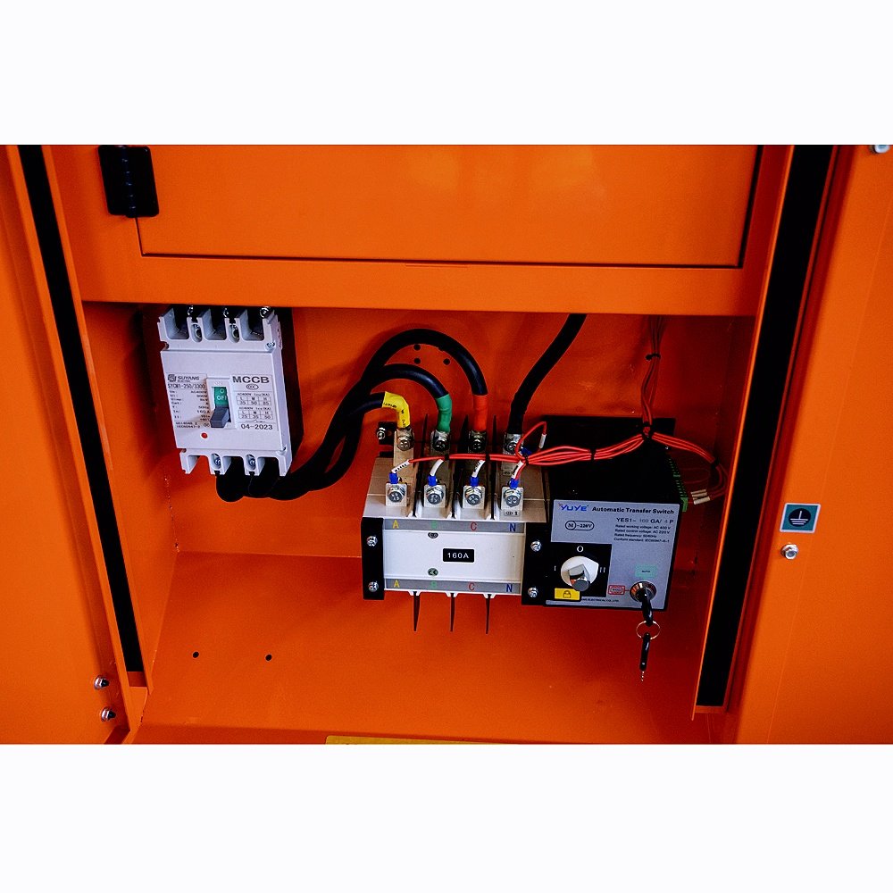 New type hot sale 0kw 60kw 70kw 80kw 125kva silent diesel power generator Single Phase Output 380v 60Hz Rated Voltage