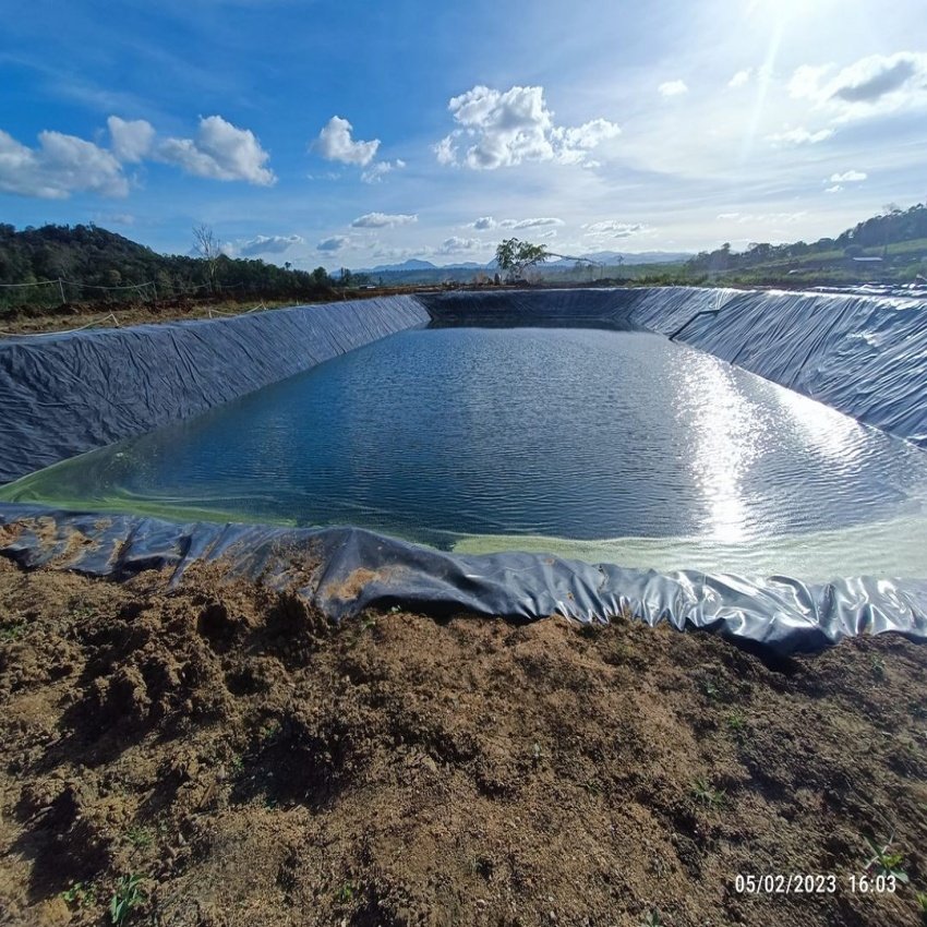 0.5mm 1.0mm 1.5mm 2mm Geomembranes Rough Or Smooth Hdpe Ldpe Geomembranes For Biogas