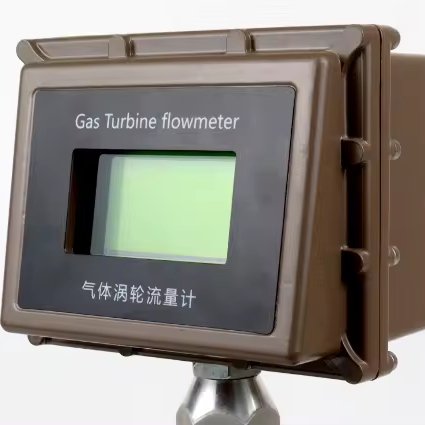 natural gas turbine flow meter Acetylene Gas Turbine flow meter low pressure loss gas turbine flow meter