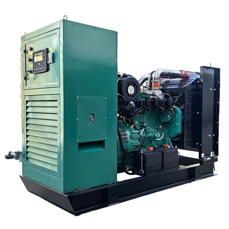 Equipped With High-End Gas Leak Alarm Monitoring System 4BT 50KW Natural Gas Generator Set