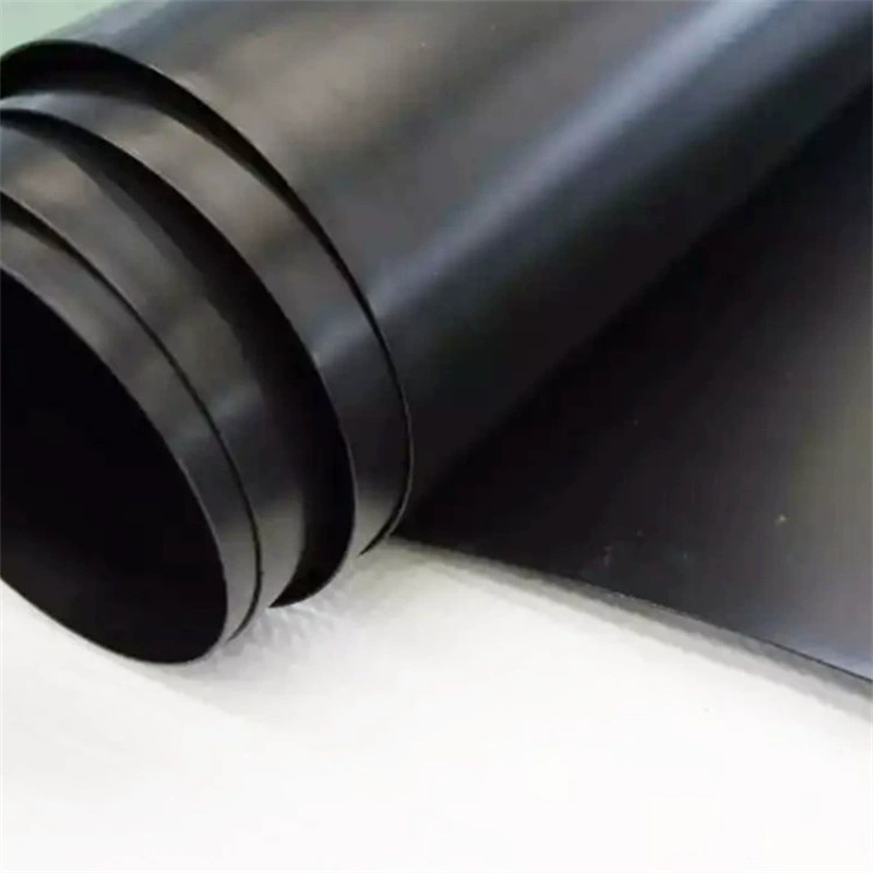Landfill biogas digester waterproof membrane anti-corrosion black membrane