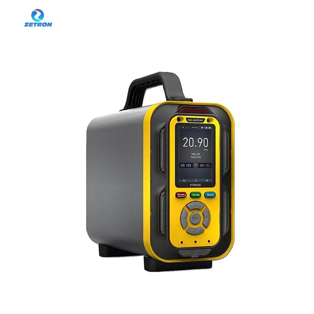 Zetron PTM600-BIO Portable Gas Analyzer Biogas Plant Built in Printer Long Range Fast Processing Highly Sensitive PM2.5 Pm10