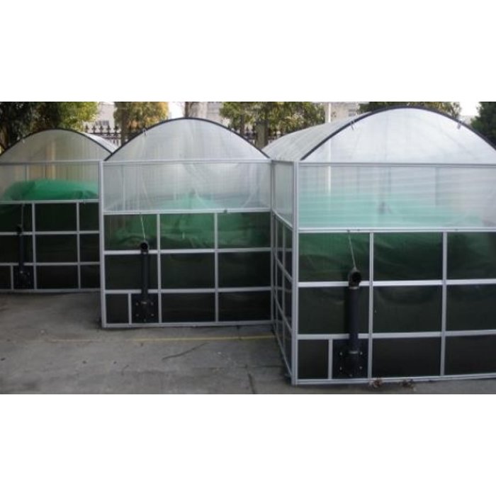 Chinese hot sale small biogas digester easy assembled family and farming Biogas methane plant
