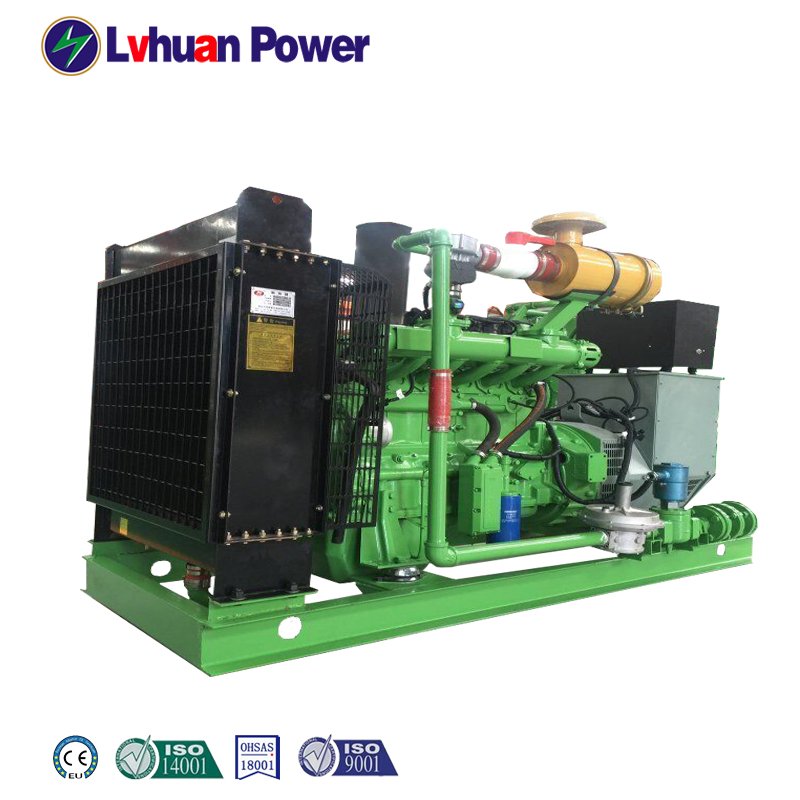 200KW CE&ISO Biogas Generator Set good manufacturer for green farm 12V 135 engine