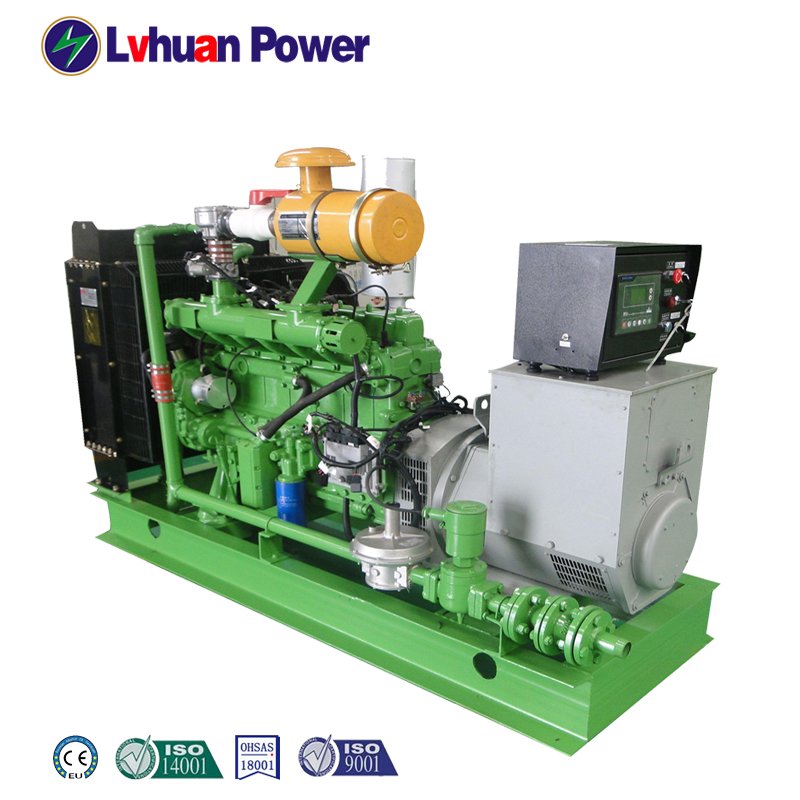 200KW CE&ISO Biogas Generator Set good manufacturer for green farm 12V 135 engine