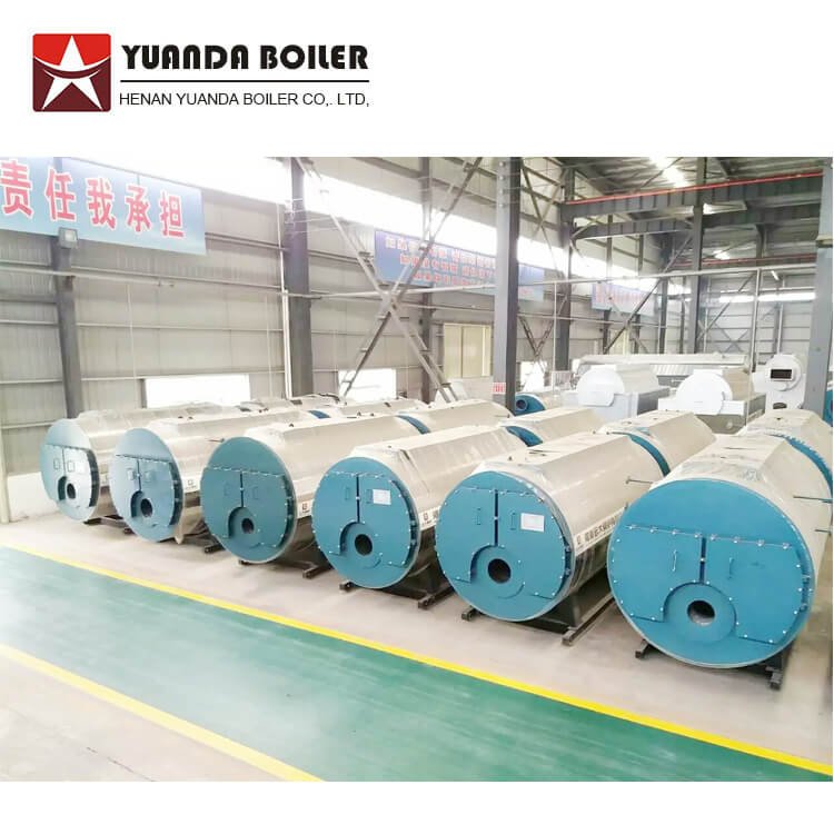 100 bhp 1.5 ton lpg Diesel Gas Steam Boiler for Noodle Processing Factory