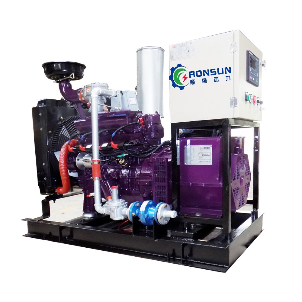 Preco barato 20kw/25kva Biogas gerador de biogas uso pastoral carvao gas genset