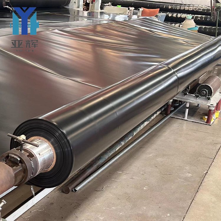 landfill dam plastic sheet membrane lake farm fish tank film pond liner 0.5mm 2mmthickness hdpe Geomembrane