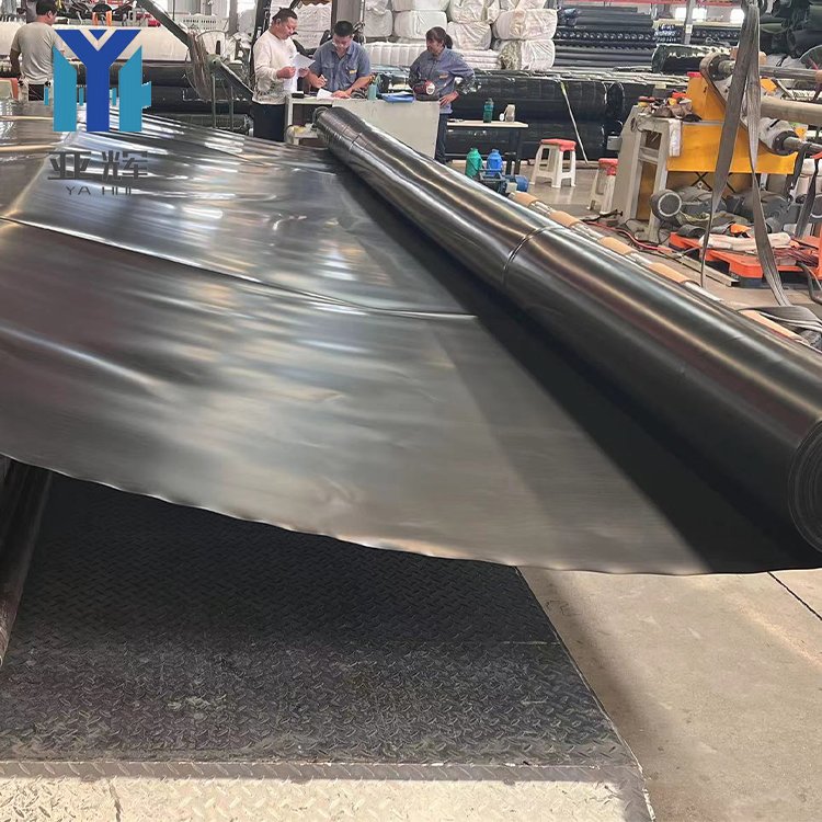 landfill dam plastic sheet membrane lake farm fish tank film pond liner 0.5mm 2mmthickness hdpe Geomembrane