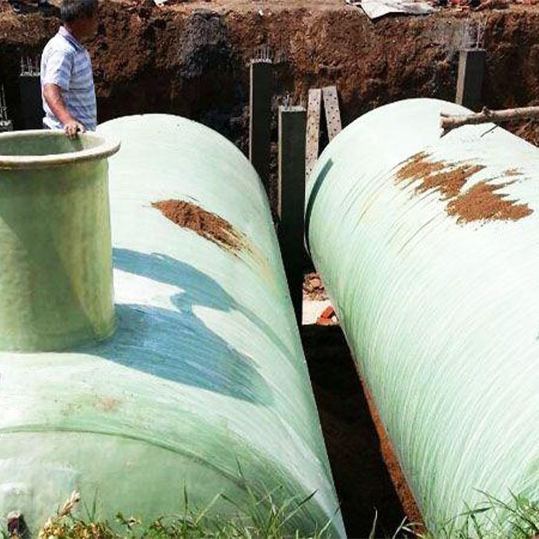 underground type domestic sewage treatment system biogas septic tank for sale