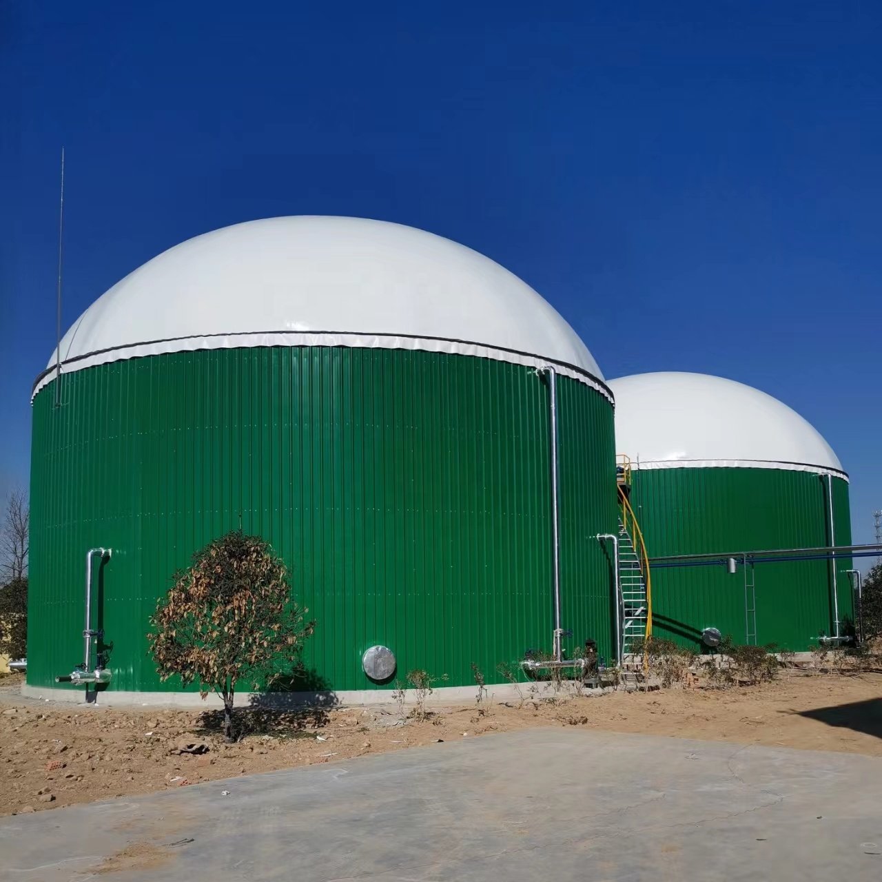 HaiYue Factory PVC biogas balloon /Double membrane bio gas holder