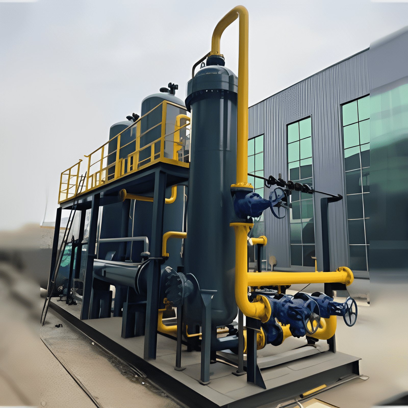 Professional Manufacturer High Quality Oil removal filter Natural gas oil removal device Oil and gas separation equipment