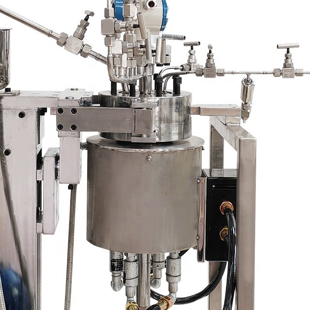 ASME Hastelloy Hygenation Reactor CE EAC EPR 2L Biogas Pump Provided Automatic Water Pump Tank 150l Hot Product 2023 Js Pump 200