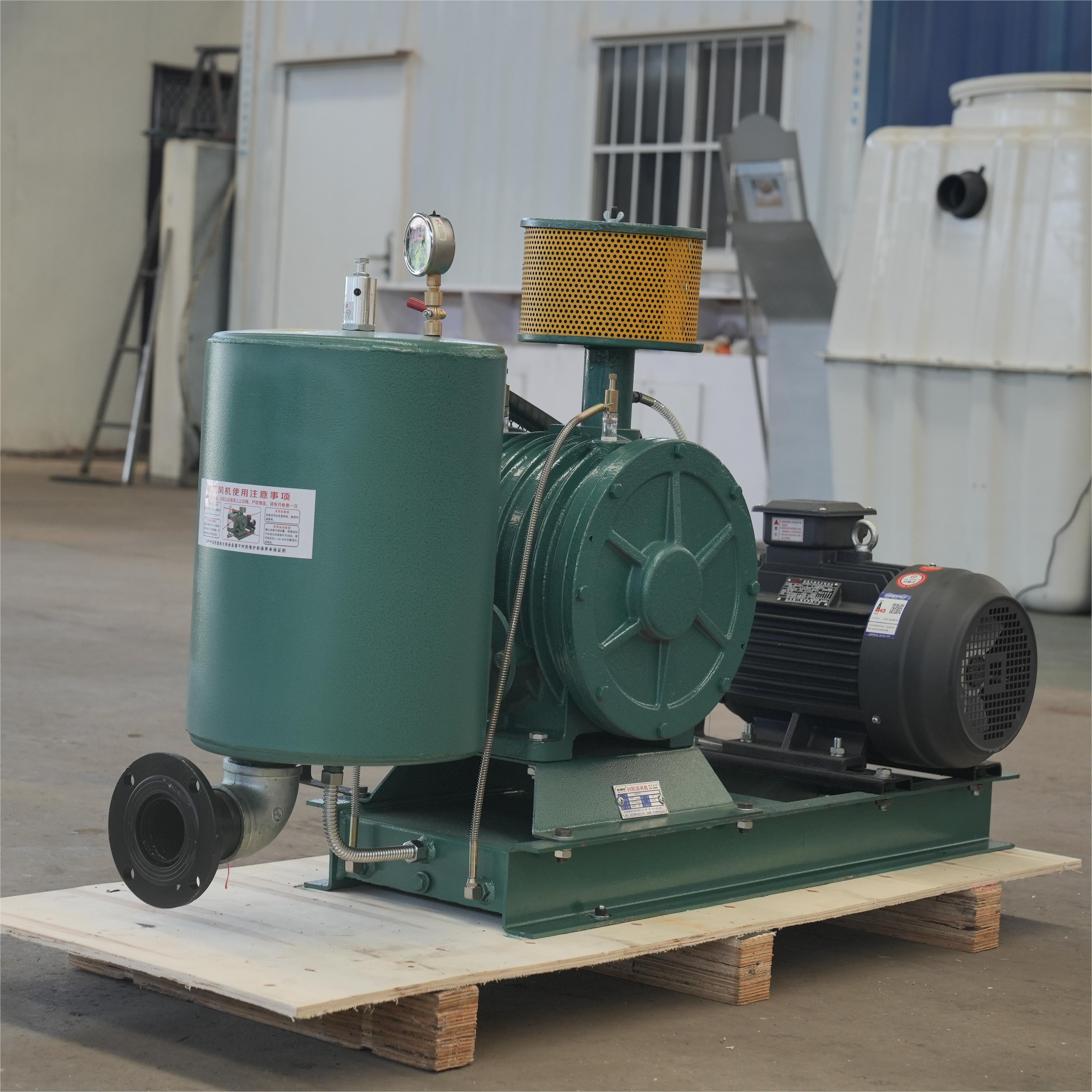 JYC roots blower biogas conveying packing seal electric root blower industrial root air blower