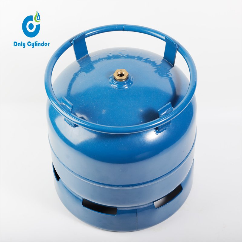 Africa Available Size 6Kg LPG Cooking Gas Cylinders High Performance Cooking Used Gas Tank