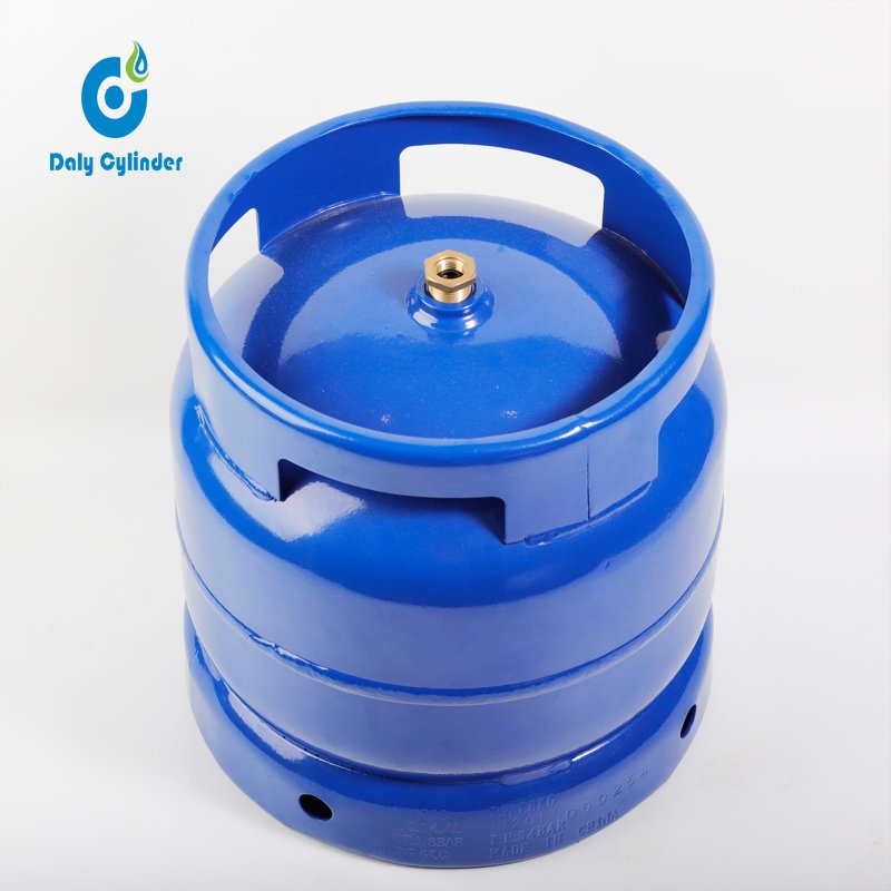 Africa Available Size 6Kg LPG Cooking Gas Cylinders High Performance Cooking Used Gas Tank