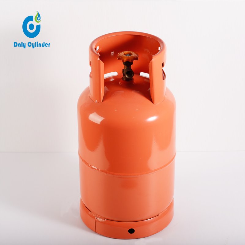 Africa Available Size 6Kg LPG Cooking Gas Cylinders High Performance Cooking Used Gas Tank