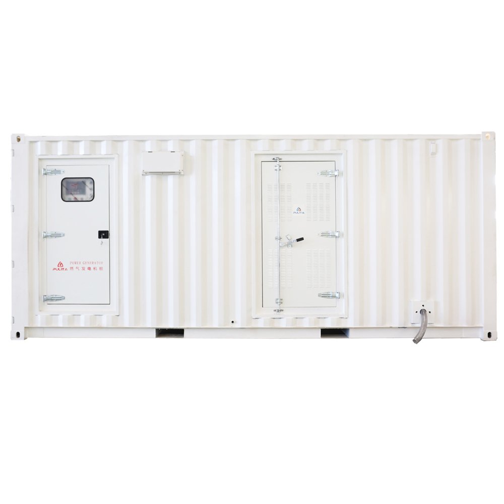 Bio Gas Syngas Biomass LPG LNG CNG Electric Methane Biogas Wood Gas Turbine Generators With Soundproof Canopy for sale