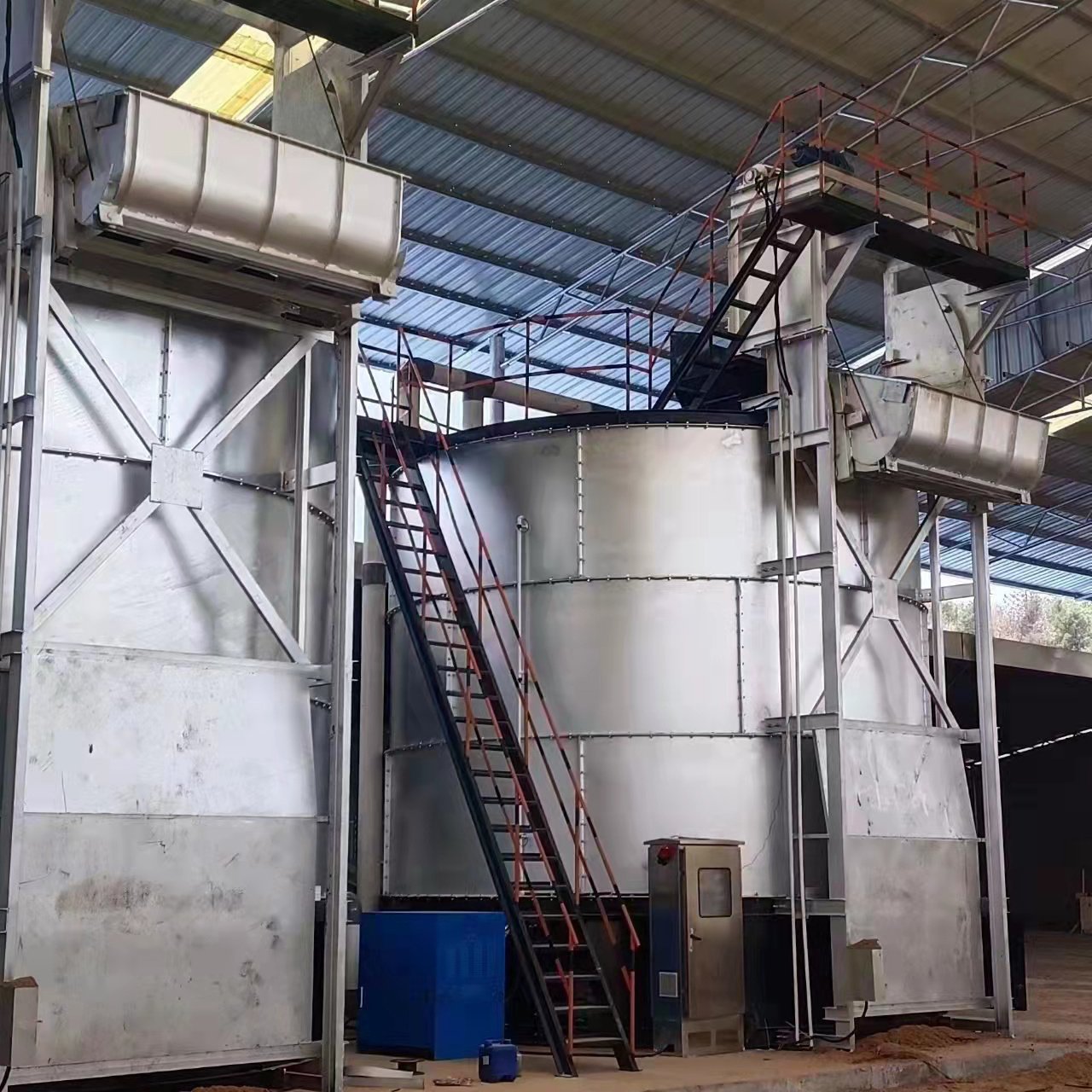 Kitchen waste Biogas Sludge Sewage Sludge Crop Straw Processing Machine Fermentation Tank